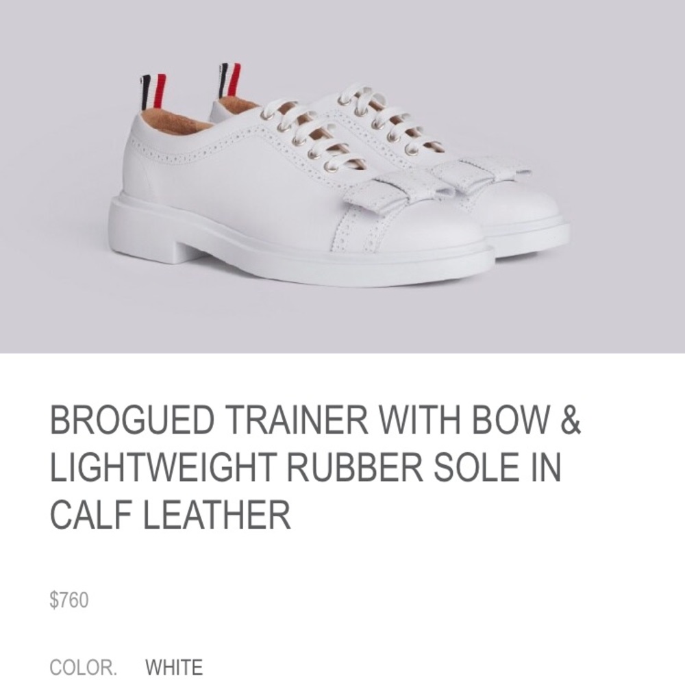 Thom Browne Brogued Trainer